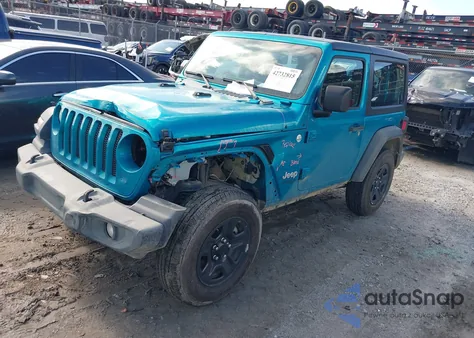 2019 Jeep Wrangler Sport 4X4 из США, поврежденный, VIN 1C4GJXAG4KW685538